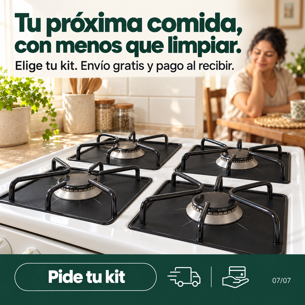 GreaseOff™ - Pack Protector de Estufa