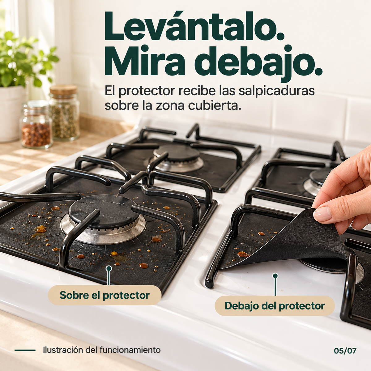 GreaseOff™ - Pack Protector de Estufa