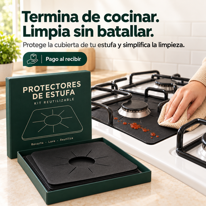 GreaseOff™ - Pack Protector de Estufa